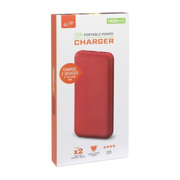 iLive™ Power Bank, 10000mAh