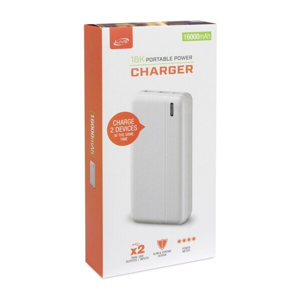 iLive™ Power Bank, 16000mAh