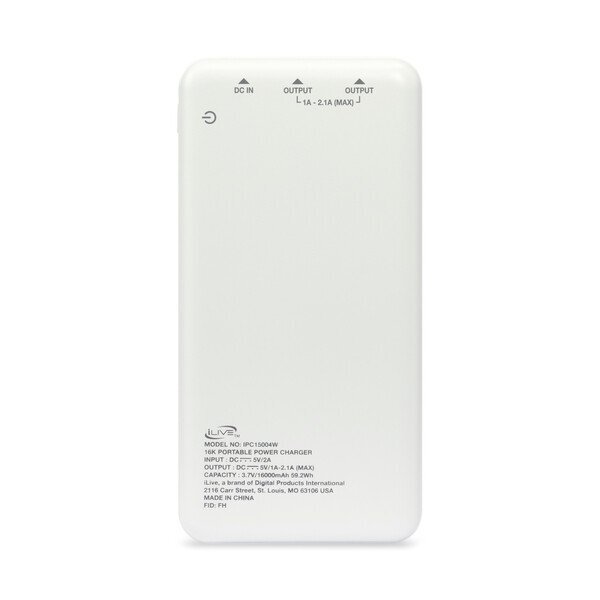 iLive™ Power Bank, 16000mAh
