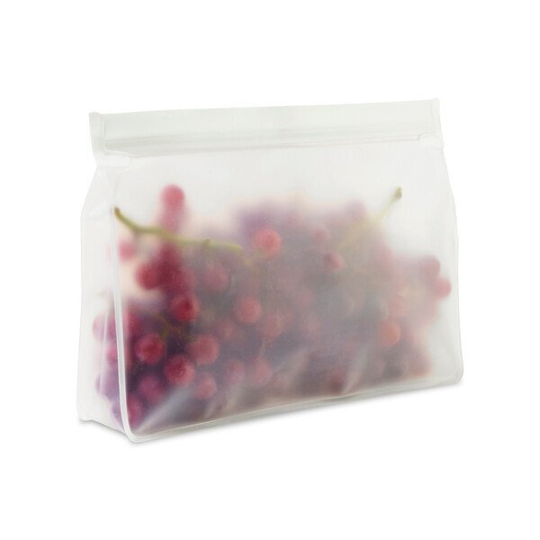 Reusable 6 Cup Stand Up PEVA Storage Bag