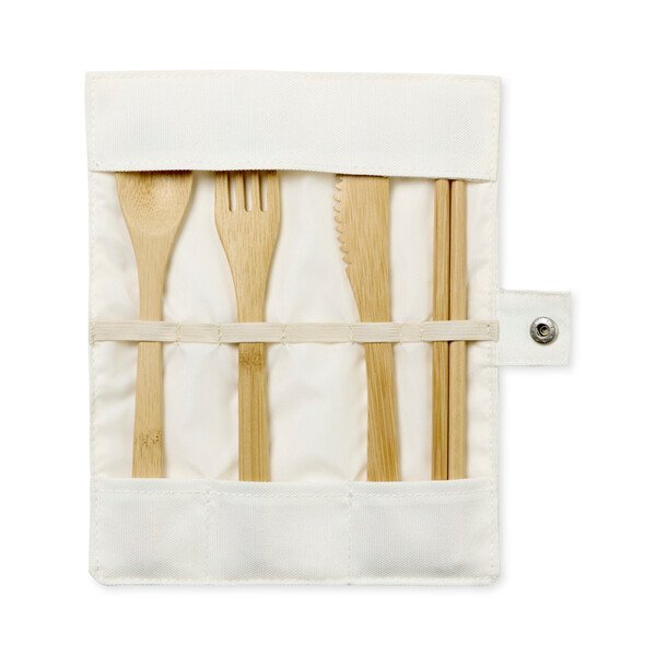 Zero-Waste Bamboo Utensil Kit