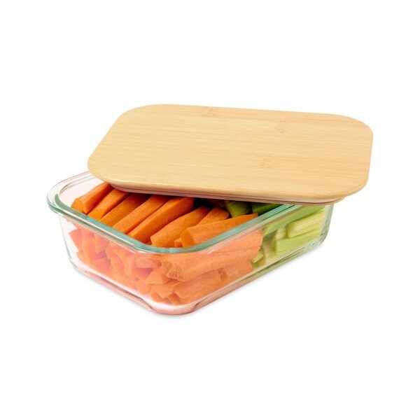 Bamboo Four Cup Storage Container