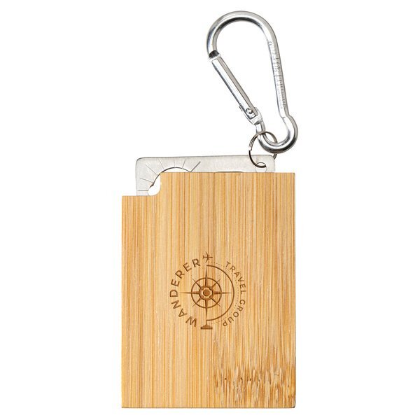 Best Buddy Tools® FSC® Bamboo Multi-Tool w/ Carabiner