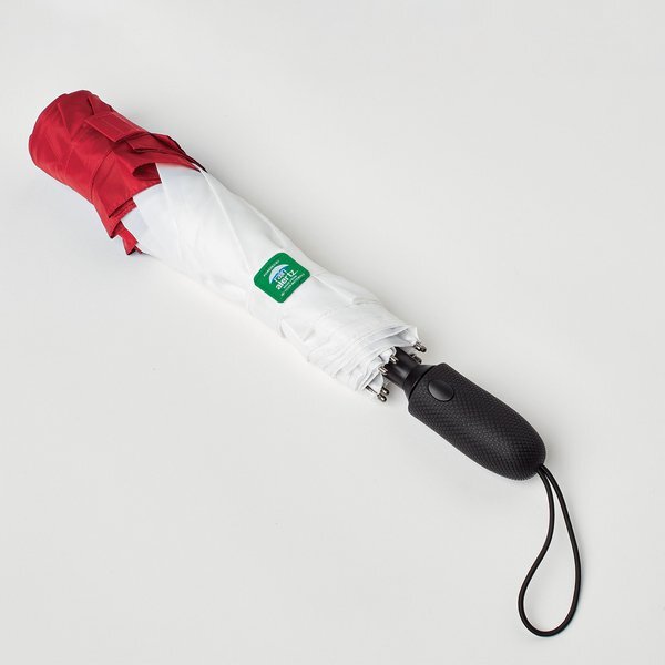 Sport Challenger Auto Open Folding Umbrella rPET, 46" Arc