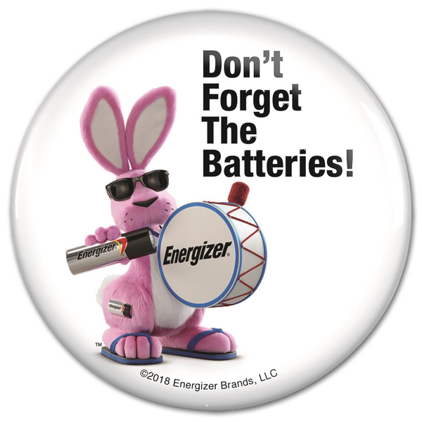 Round Safety Pin Back Button, 3-1/2"