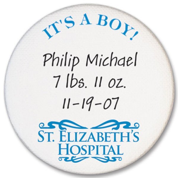 Keepsake Round Button, 2-1/4"