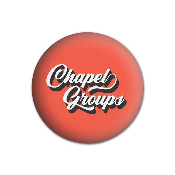 Round Matte Button, 1.25"