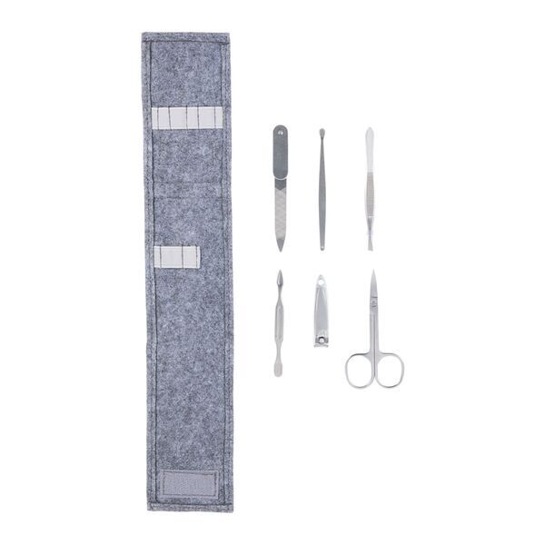 The Goods™ Recycled Felt 6-Piece Manicure Set