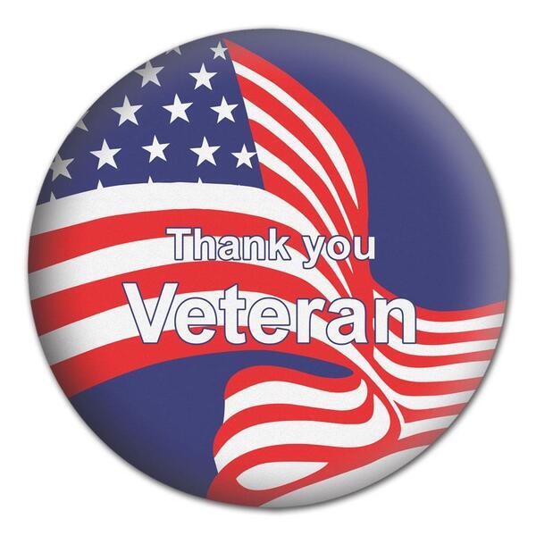 Round Matte Button, 3"