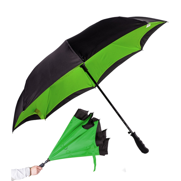 Rebel Inverted Auto Close Umbrella, 48" Arc