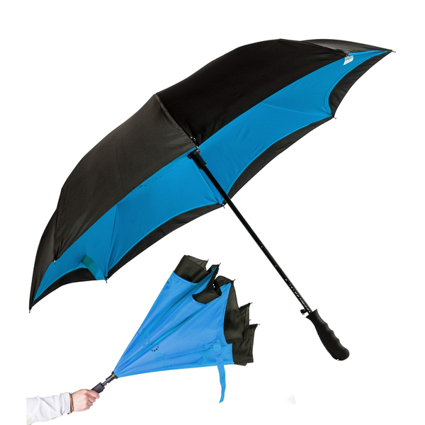 Rebel Inverted Auto Close Umbrella, 48" Arc