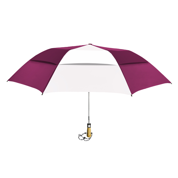 Vented Little Giant Folding Golf Umbrella, 58" Arc