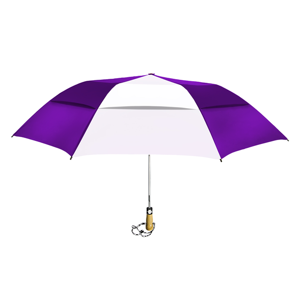 Vented Little Giant Folding Golf Umbrella, 58" Arc