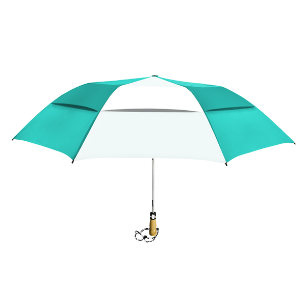 Vented Little Giant Folding Golf Umbrella, 58" Arc