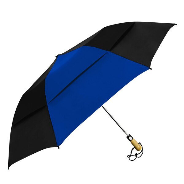Vented Little Giant Folding Golf Umbrella, 58" Arc