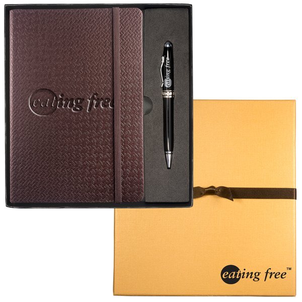 Textured Tuscany™ Journal w/Executive Stylus Pen Set