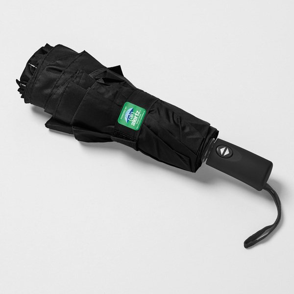 Comfort Grip Auto Open/Close Inverted Folding Umbrella, 46" Arc