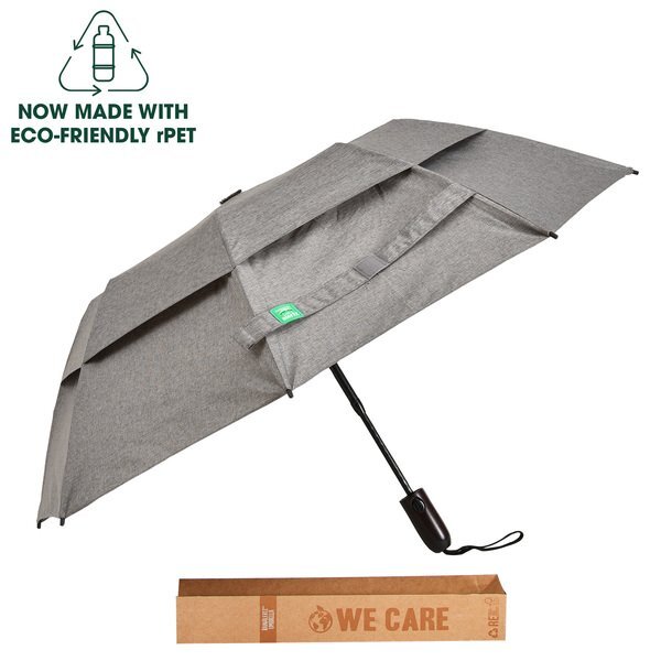 Park Avenue Vented Auto Open Folding Golf Umbrella, 58" Arc
