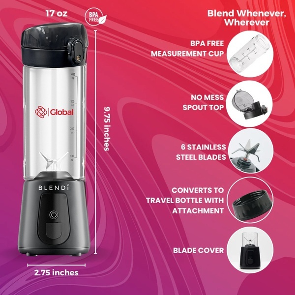 BLENDi™ Pro+ Portable Blender, 17oz.