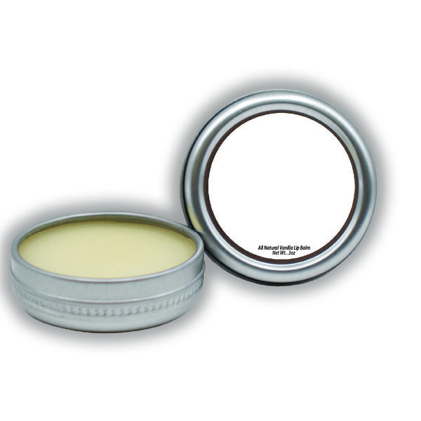 All Natural Vanilla Lip Balm Tin
