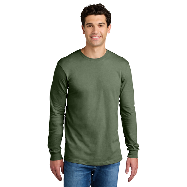 Gildan® Softstyle® CVC Cotton/Poly Long Sleeve Unisex Tee