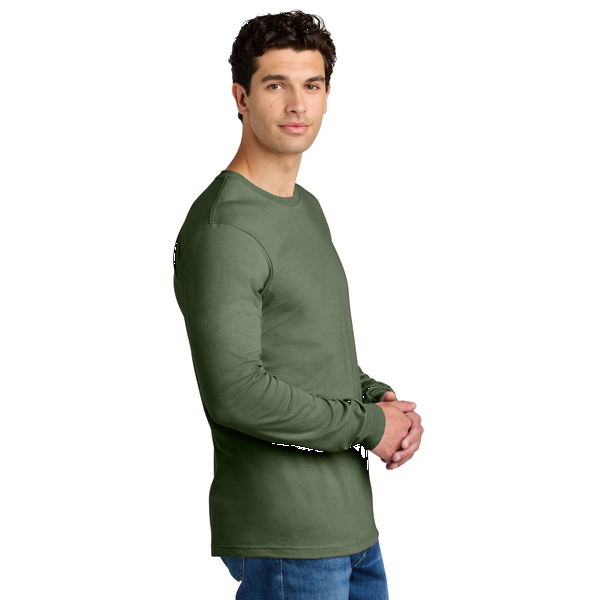 Gildan® Softstyle® CVC Cotton/Poly Long Sleeve Unisex Tee