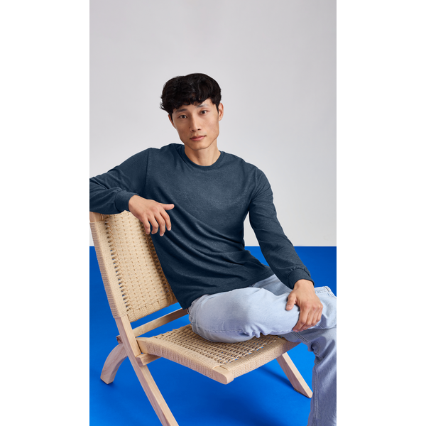 Gildan® Softstyle® CVC Cotton/Poly Long Sleeve Unisex Tee