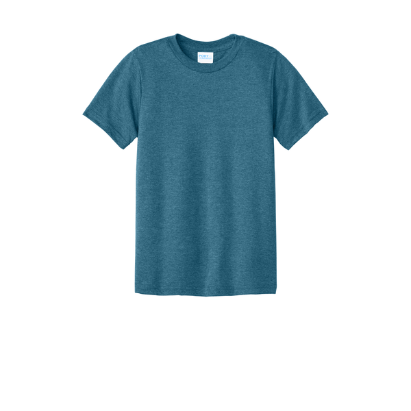 Port & Company® CVC Cotton/Poly Youth Tee