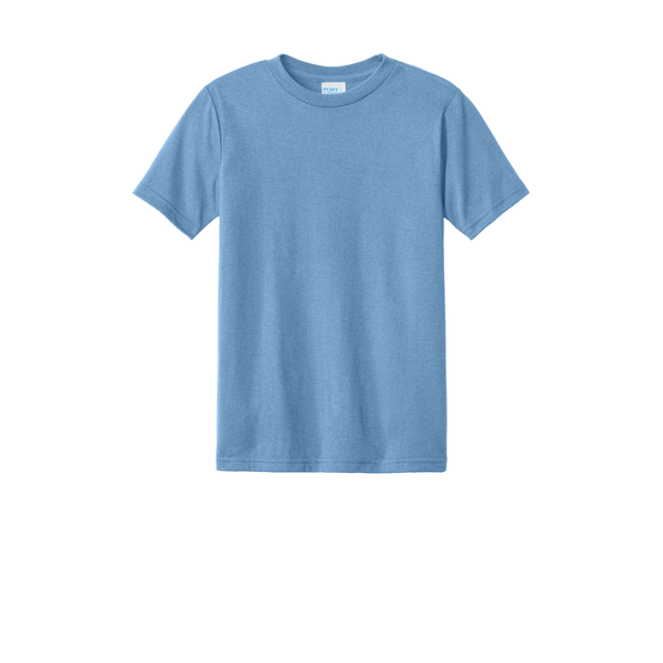 Port & Company® CVC Cotton/Poly Youth Tee