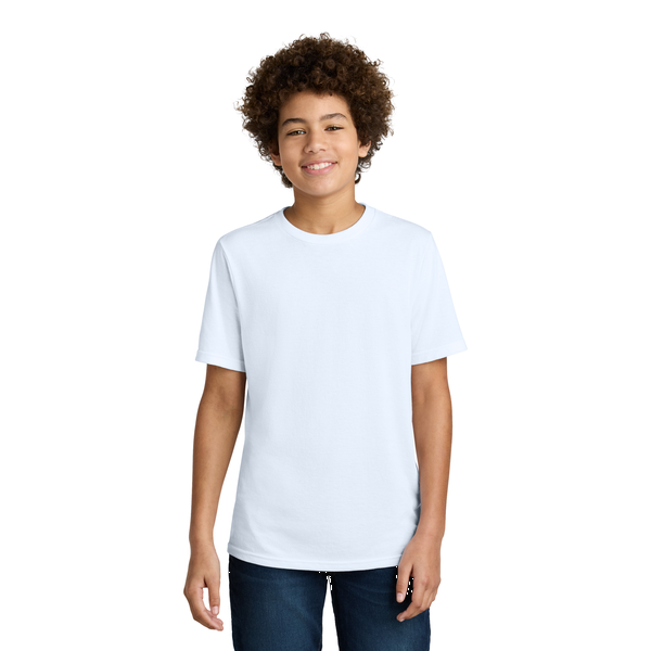 Port & Company® CVC Cotton/Poly Youth Tee