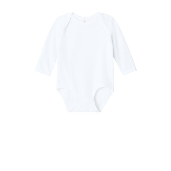 Rabbit Skins™ Infant Long Sleeve Cotton Jersey Bodysuit