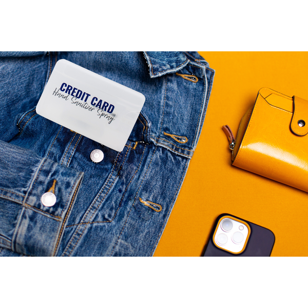 Credit Card Hand Sanitizer Spray, 0.57oz.