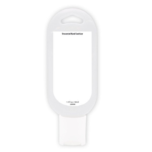Hand Sanitizer 60% Gel Tottle without Carabiner, 1.5oz.
