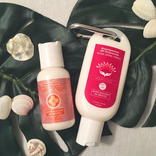 Mineral SPF 30 Broad Spectrum Sunscreen Tottle w/ Carabiner, 1.5oz