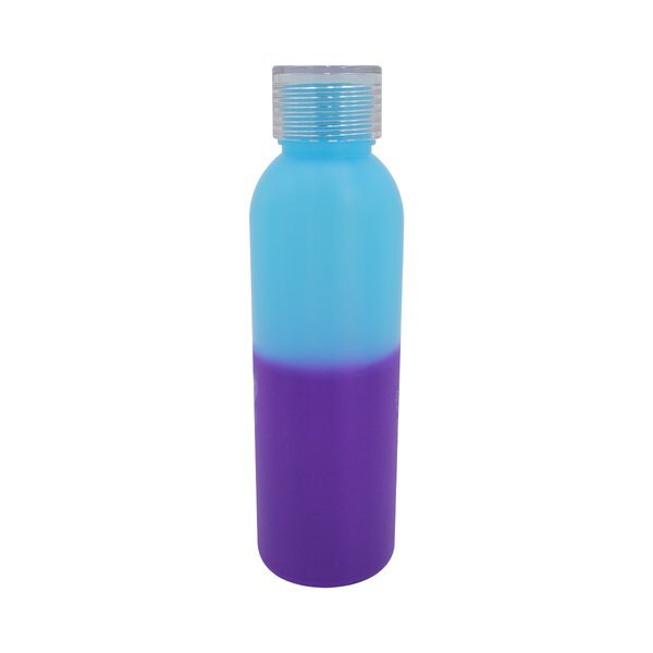 Mood Color Changing Revolve Polypropylene Bottle w/ Standard Lid, 24oz.