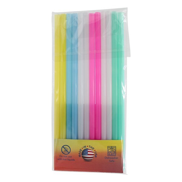 Reusable Mood Color Changing Straw Twelve-Pack
