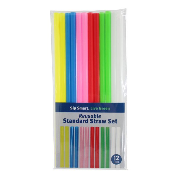 Reusable Standard Straw Twelve-Pack