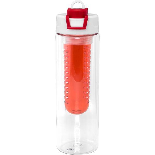 Two Tone Pop Up Recycled Bottle w/ Infuser, 24oz.