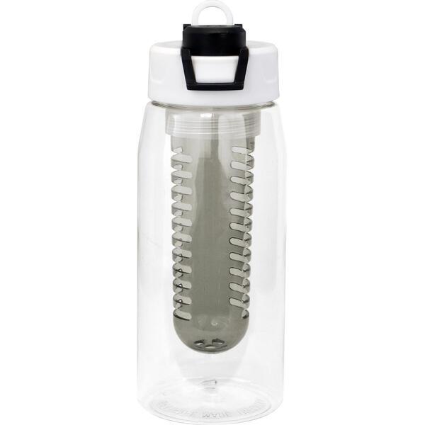 Two Tone Pop Up Recycled Bottle w/ Infuser, 25oz.