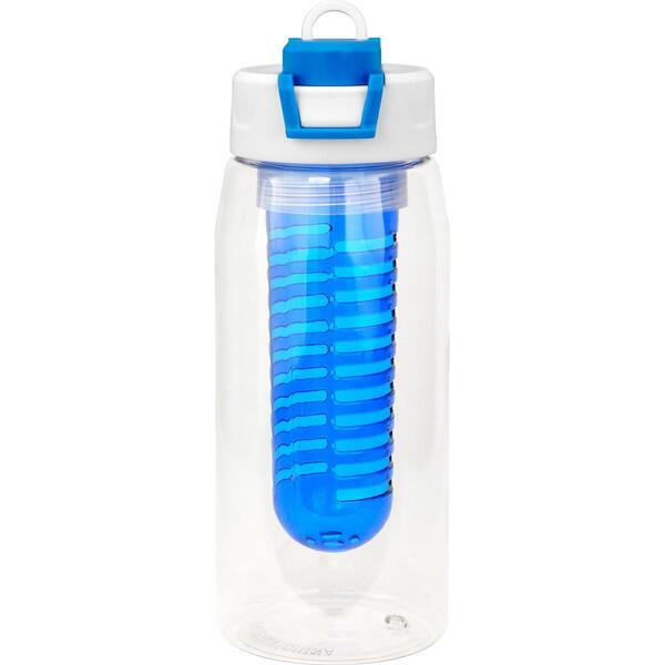 Two Tone Pop Up Recycled Bottle w/ Infuser, 25oz.