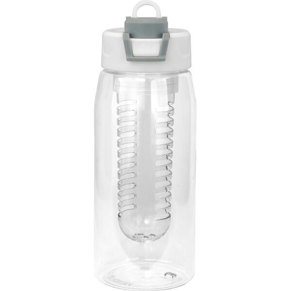 Two Tone Pop Up Recycled Bottle w/ Infuser, 25oz.