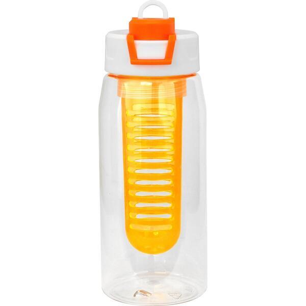 Two Tone Pop Up Recycled Bottle w/ Infuser, 25oz.