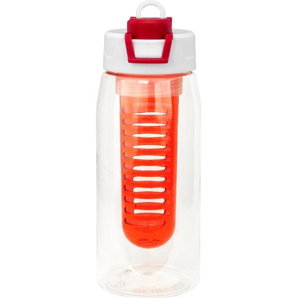 Two Tone Pop Up Recycled Bottle w/ Infuser, 25oz.