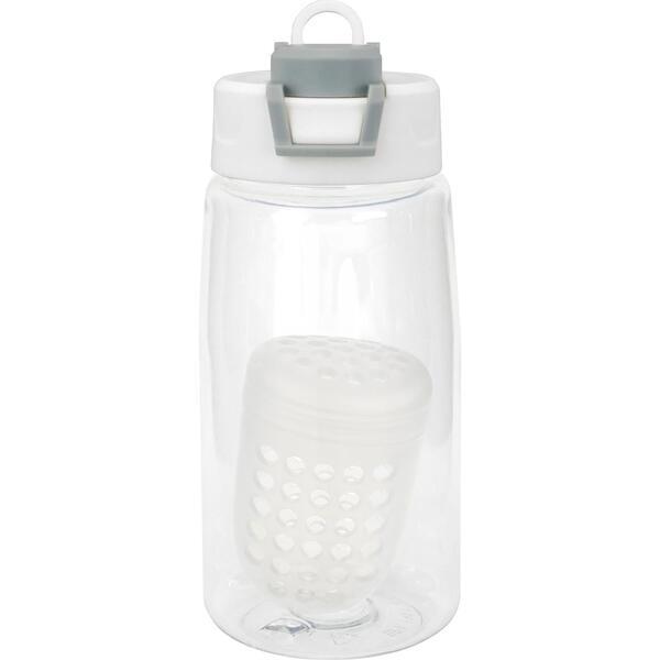 Two Tone Pop Up Recycled Bottle w/ Floating Infuser, 18oz.