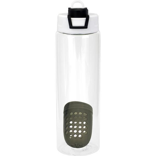 Two Tone Pop Up Recycled Bottle w/ Floating Infuser, 24oz.