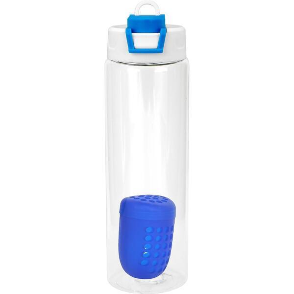 Two Tone Pop Up Recycled Bottle w/ Floating Infuser, 24oz.