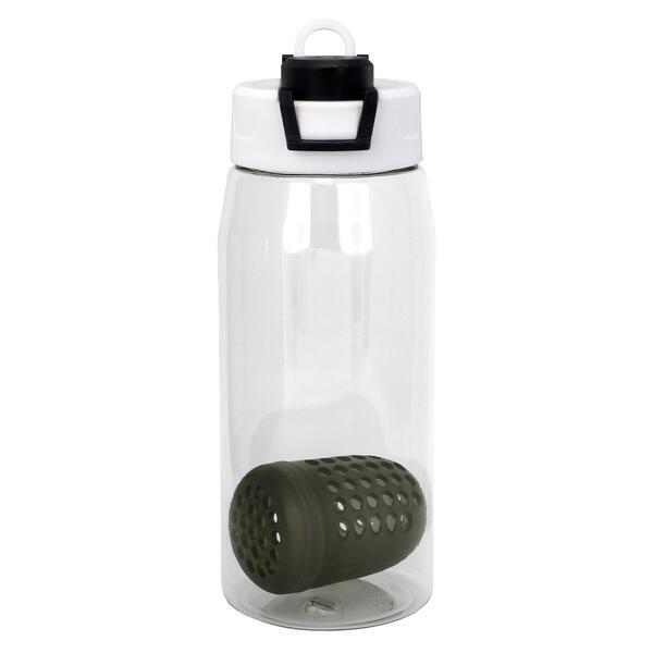 Two Tone Pop Up Recycled Bottle w/ Floating Infuser, 25oz.