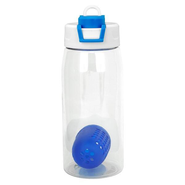 Two Tone Pop Up Recycled Bottle w/ Floating Infuser, 25oz.