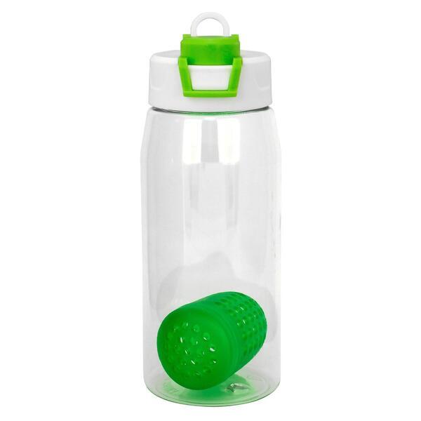 Two Tone Pop Up Recycled Bottle w/ Floating Infuser, 25oz.