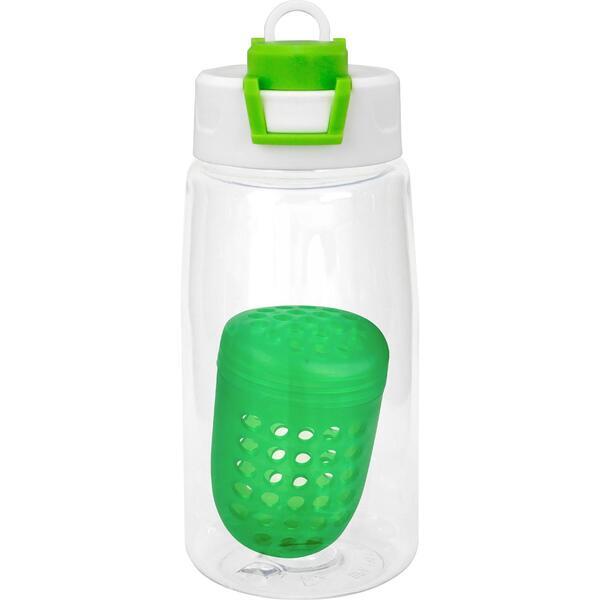 Two Tone Pop Up Bottle w/ Floating Infuser, 18oz.